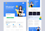 design a cleaning website with booking system for cleaning service business